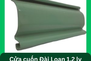 Cửa cuốn Đài Loan 1.2 ly dùng motor