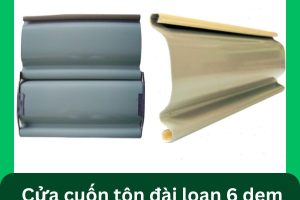 Cửa cuốn 6 dem kéo tay Đài Loan