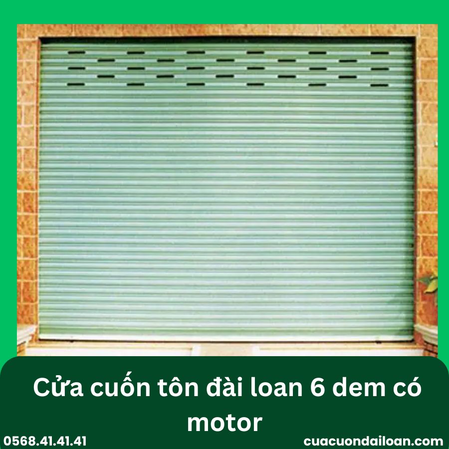 Cửa cuốn Đài Loan 6 dem giá tốt tại cuacuondailoan