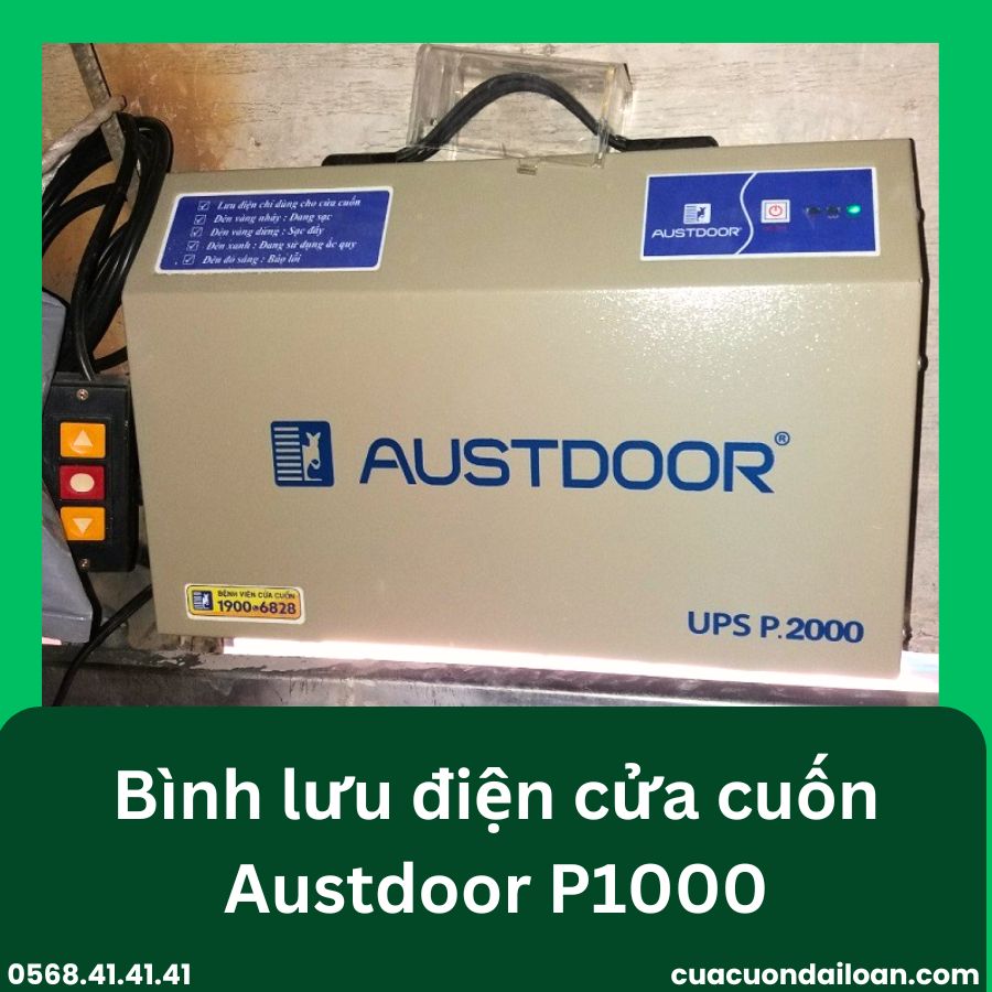 Bộ lưu điện cửa cuốn Austdoor P1000