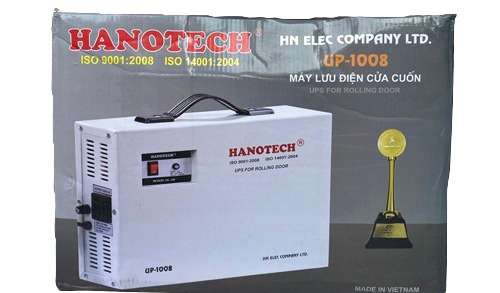 Giá bình lưu điện cửa cuốn Hanotech 1008 chính hãng