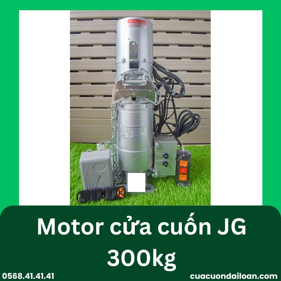 Bộ tời cửa cuốn JG 300kg