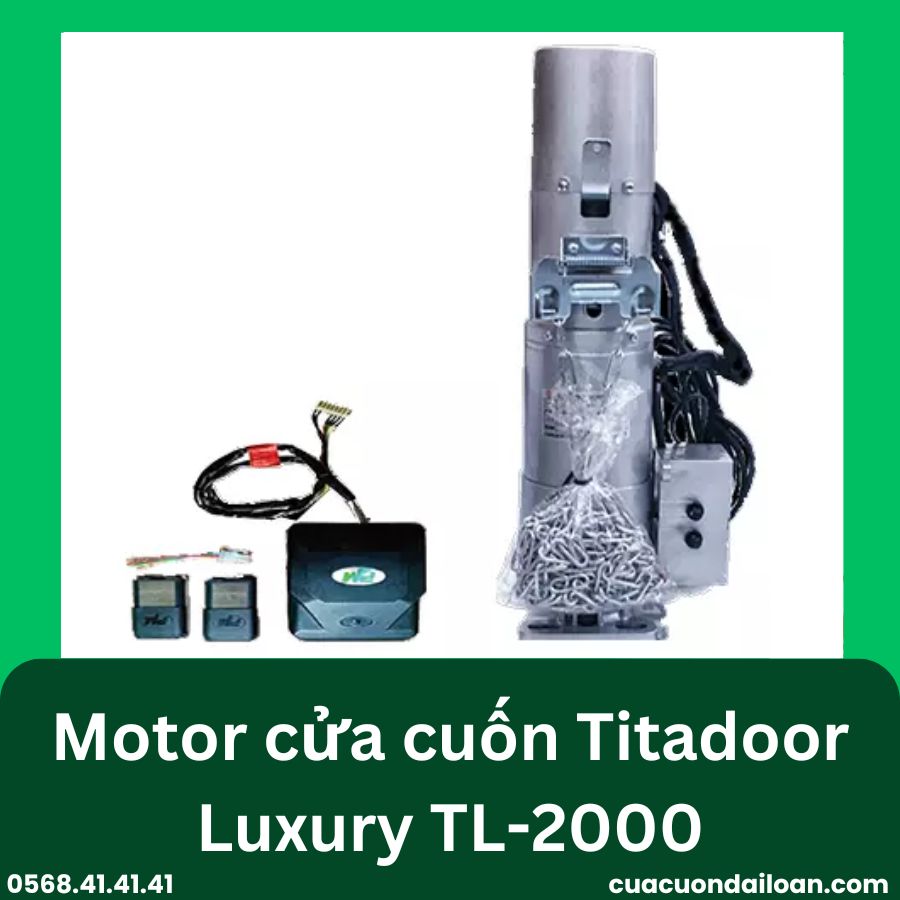 Bộ tời cửa cuốn Titadoor Luxury TL-2000