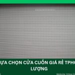 Tổng hợp cửa cuốn giá rẻ tại tp HCM